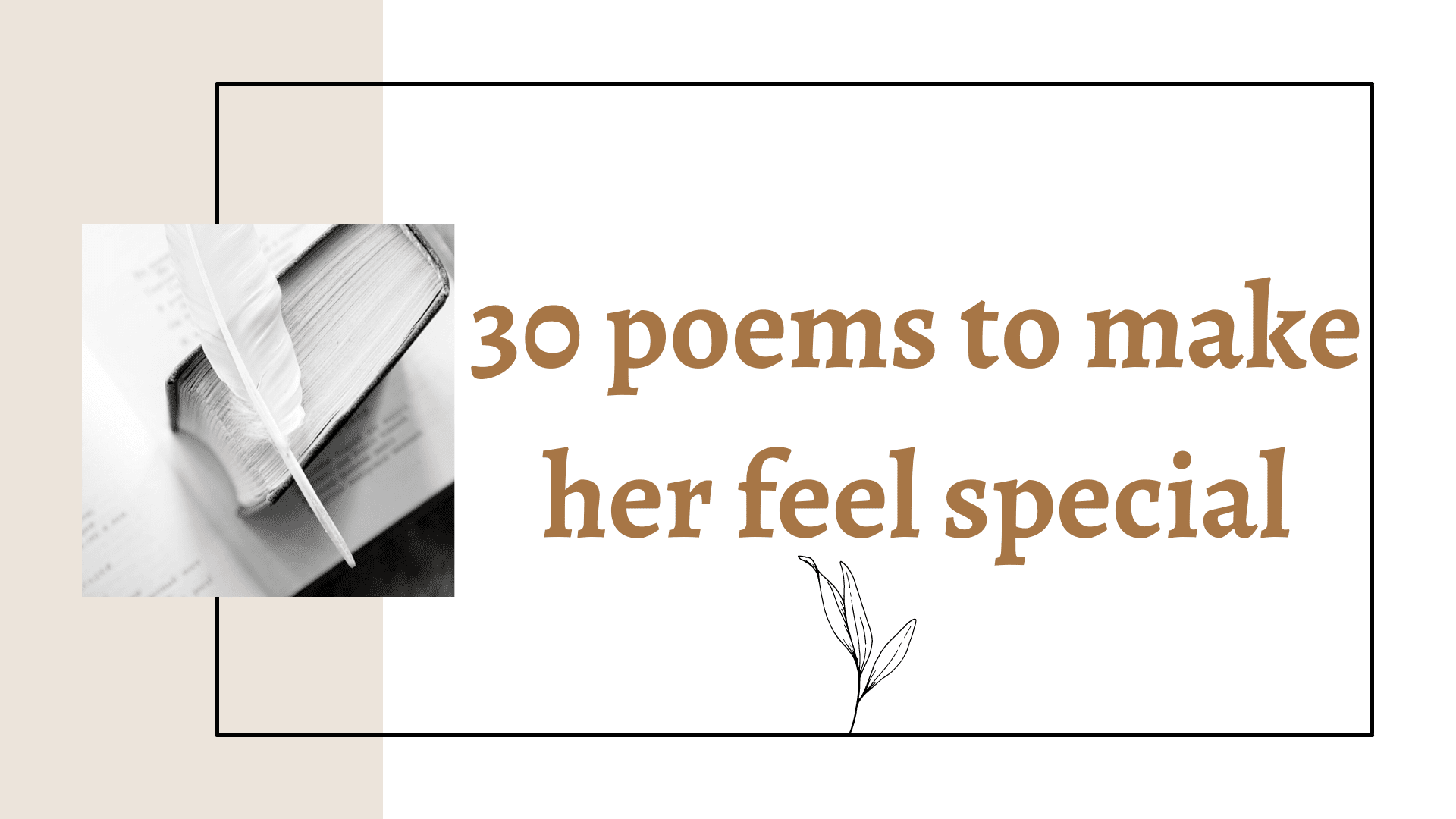 80 Cute and Romantic Love Poems For Her