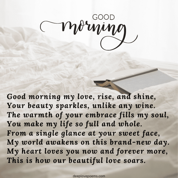 good morning love poems for her