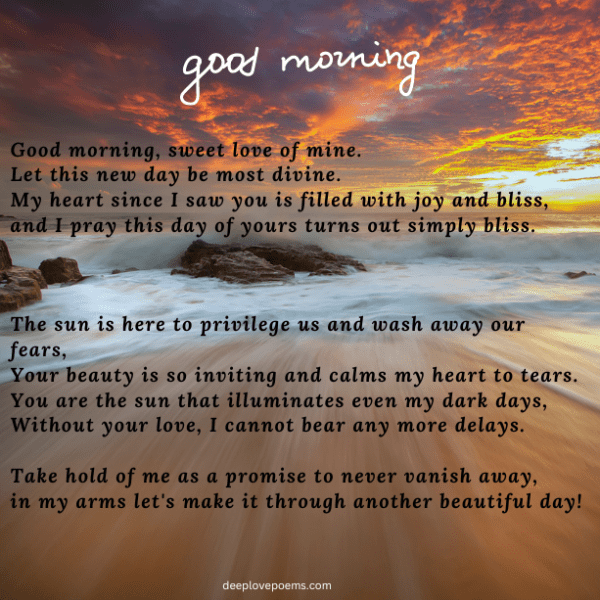 15 Good Morning Poem for Her - Deep Love Poems